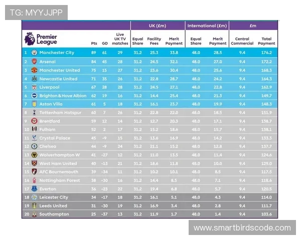 英超前20名球队排名及最新赛季表现解析